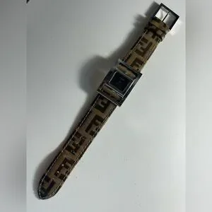 Fendi | Accessories | Fendi Reversible Canvas Ladies Watch  display picture 1